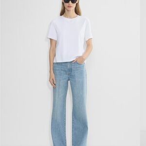 Denim Forum Light Blue Flare Jeans